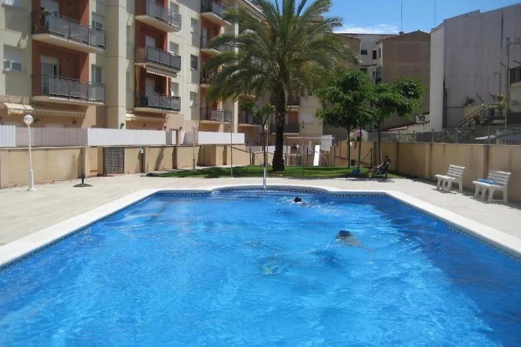 Apartamento Con Terraza Privada, Piscina Y Pkg Lägenhet Torredembarra
